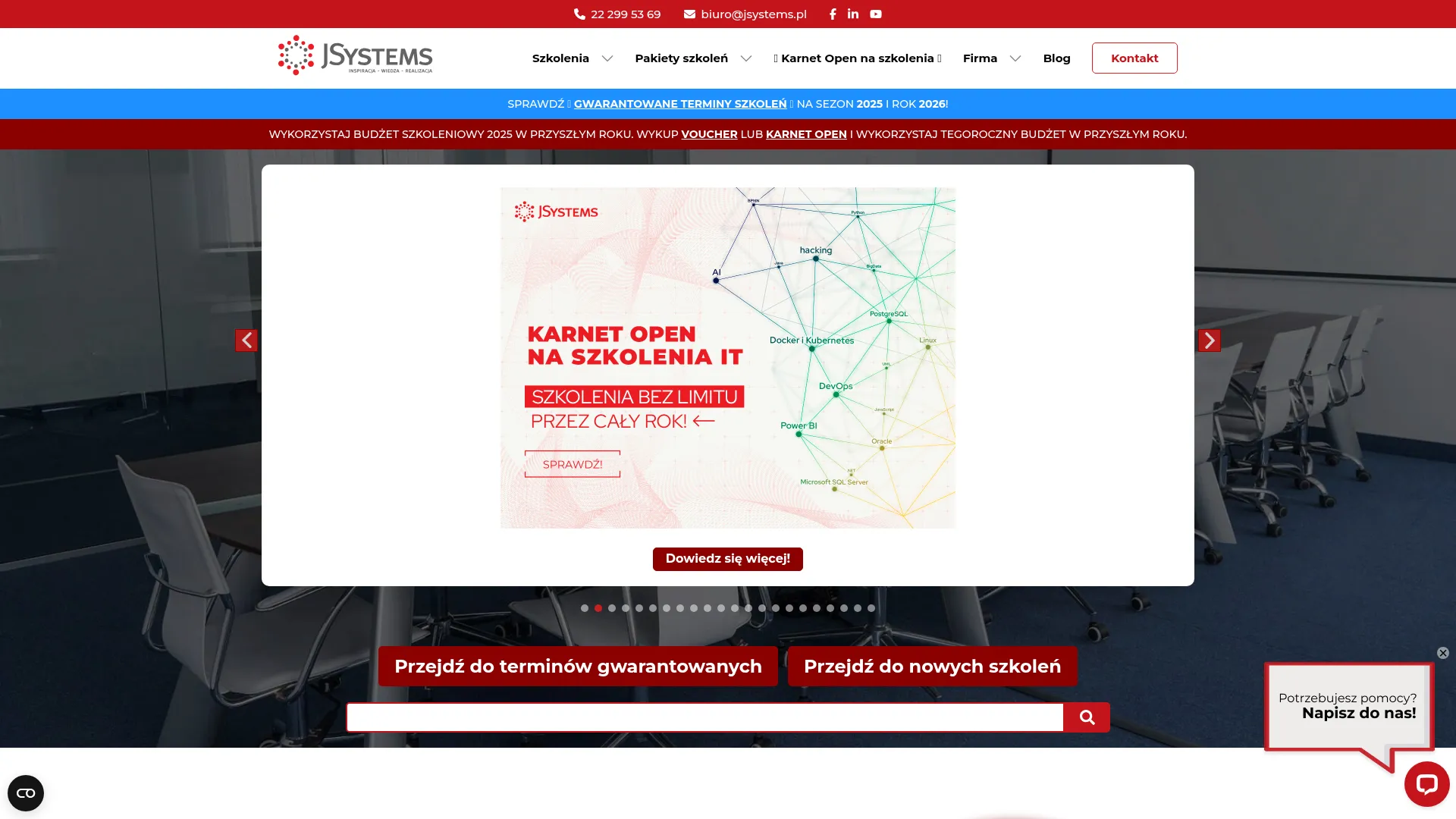 Zrzut ekranu strony internetowej
