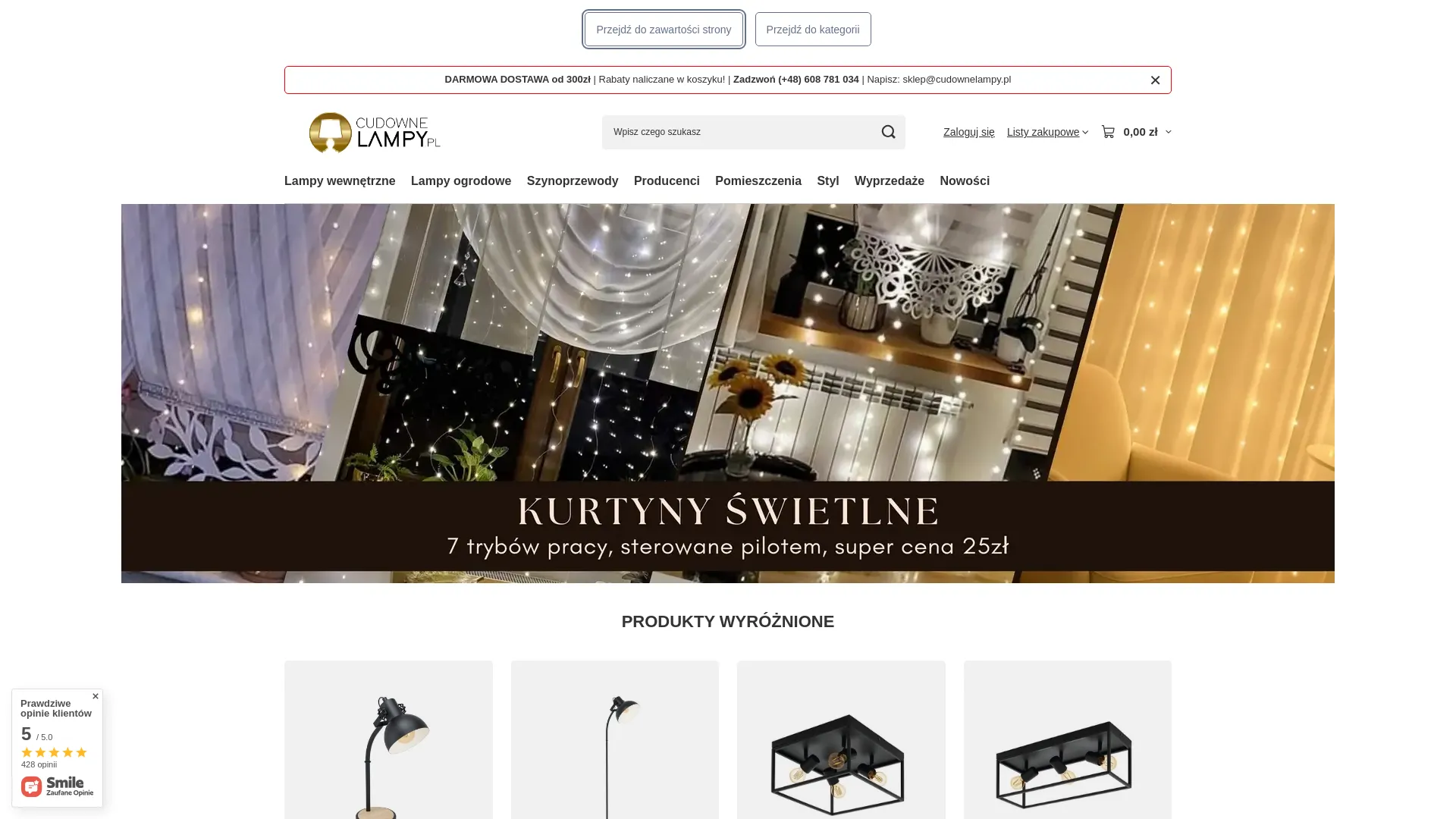 Zrzut ekranu strony internetowej